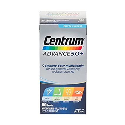 Centrum Advance Adults 50  Multivitamins - 100 Tablets