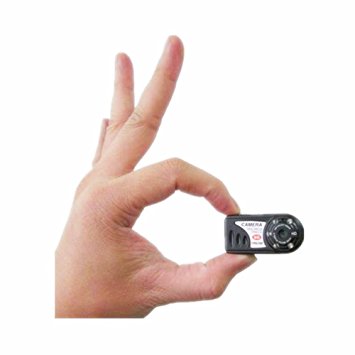 KOAMILY Mini Cam Camcorder Hidden Spy Camera Video Recorder Security Voice Recording 1280x720P [Free a 8GB SD Card And Frame]