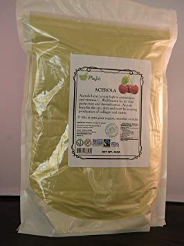 Acerola Powder Berry Fruit 32oz - 2lb Vita C, Antioxidant, Better Skin, Immune System   PAJE (32oz)