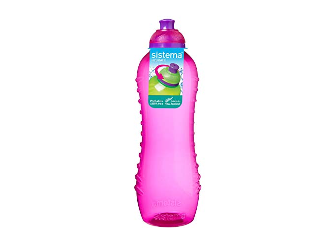 Sistema  Twist 'N' Sip Unisex Outdoor  Water Bottle available in Pink - 620 ML