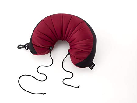 Samsonite Luggage 3 In 1 Microbead Neck Pillow, Wineberry, One Size