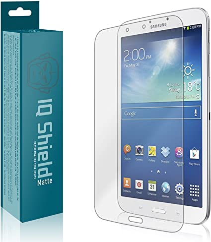 IQ Shield Matte Screen Protector Compatible with Samsung Galaxy Tab A 8.0 (SM-T350) Anti-Glare Anti-Bubble Film