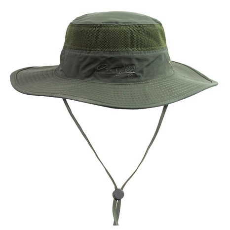 Connectyle Outdoor Mesh Sun Hat Camouflage Bucket Hats Fishing Hats with String