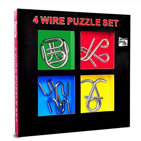 50% off Metal Brain Teaser Puzzle Game, Fun Mind Games for Kids and Adults, Excellent IQ Puzzle