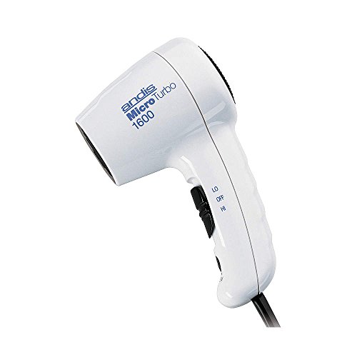 Andis Hair Dryer, Handheld, White, 1600 Watts - MT12