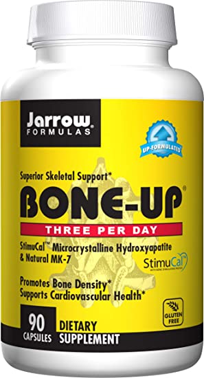 Jarrow Formulas Bone-Up Three Per Day, Promotes Bone Density, 90 Caps
