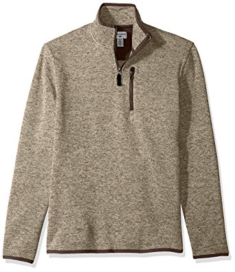 Dockers Men's Quarter Zip Sweater Fleece