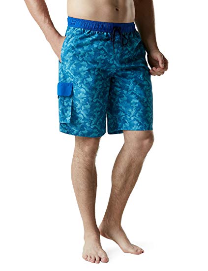 Tesla Men's Swimtrunks Quick Dry Water Beach MSB13/MSB02/MSB01