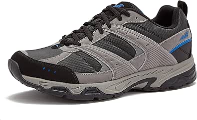 Avia Avi-Verge Mens Sneakers - Cross Trainer Mens Tennis Shoes, Pickleball or Walking Shoes for Men, Medium or Extra Wide Width Court Shoes Size 7 to 16