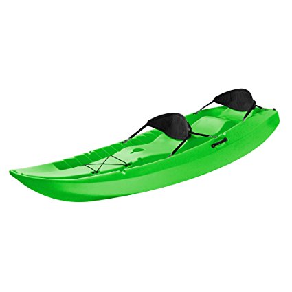 Lifetime Tandem Sit on Top Kayak with Back Rests, 10 Feet, Green