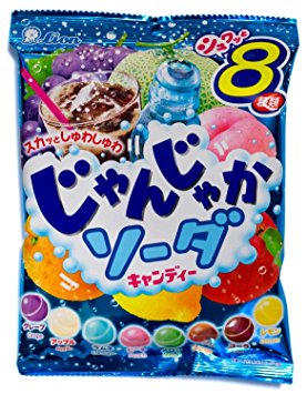 Lion "Noisy" 8-flavor Soda Hard Candy (Japanese Import) [JI-ICIC]