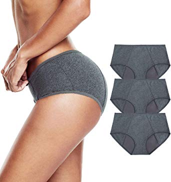 TUTUESTHER Women’s Period Panties Postpartum Underwear C-Section Leakproof Menstrual Hipster Briefs