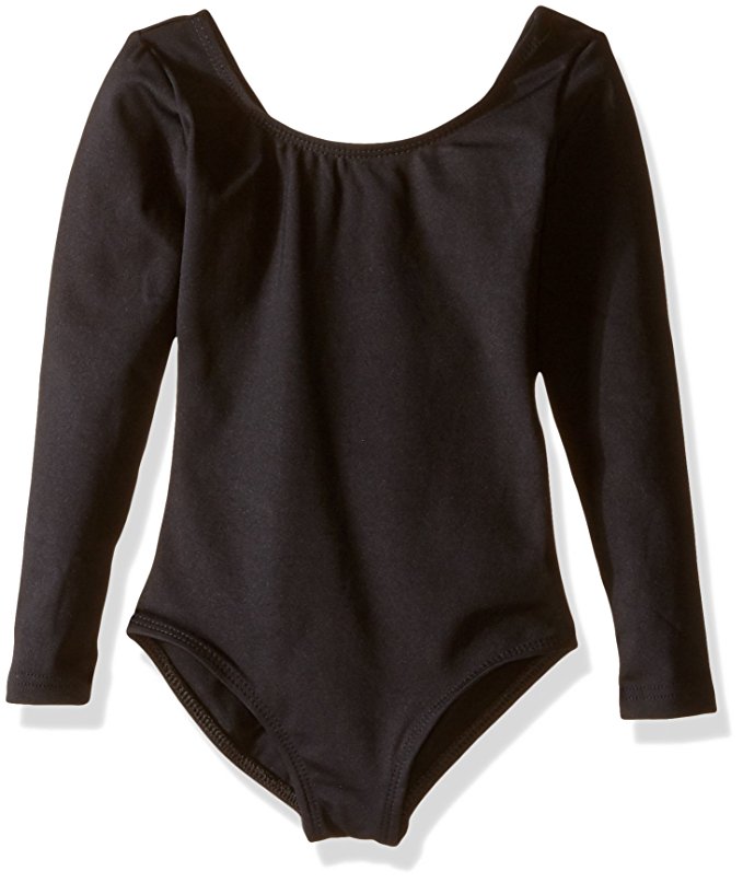 Capezio Girls' Team Basics Long Sleeve Leotard