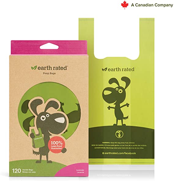 Earth Rated Dog Poop Bags - Pack of 120