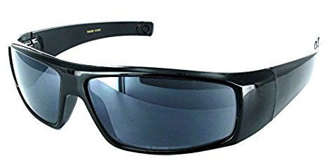 The Unisex Wrap Around Terminator Sun Reader Reading Glasses for Men and Women  1.50 Black (Carrying Case Included)
