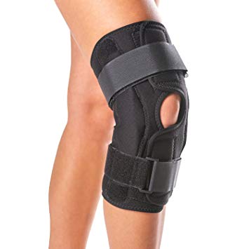 BraceAbility XXL Hinged Knee Brace | Extra Large Knee Support Wrap for Meniscus Tears, Arthritis Joint Pain, Medial & Lateral Ligament Sprains, ACL/LCL Injuries (2XL)