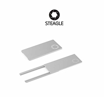 STEAGLE1.0 Laptop Webcam Cover for Privacy Shield (Silver)