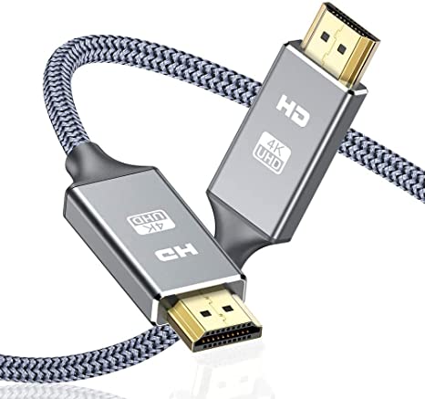 HDMI Cable 0.5M,Snowkids hdmi to hdmi Cable hd to hd High Speed HDMI 2.0 Cable,18Gbps HDR @60Hz,2560x1440@144Hz 2160P 1080P Ethernet 4K Resolution Compatible with PS4/3/PC