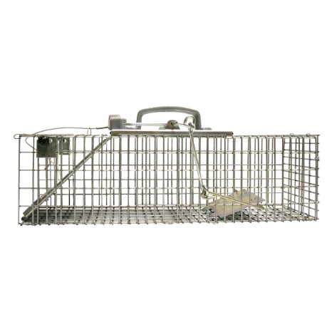 Havahart Easy Set Small 1-Door Animal Trap for Rats and Small Squirrels - 1082