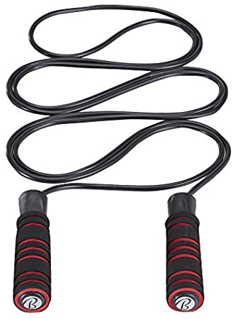 4Fit Plastic Skipping Rope PVC Speed Jump Rope Fitness Exercise Workout Jumping