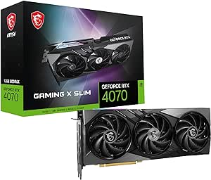 MSI VGA RTX4070 12GB Gaming X Slim