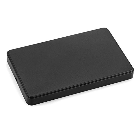 JoyliveStore 2.5 Inch 2TB Portable USB 2.0 SATA Hard Disk Drive Enclosure External Case Box Black
