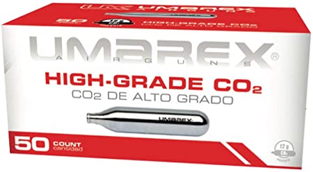 Umarex High-Grade CO2 Cartridges for Pellet Guns, BB Guns and Airsoft Guns