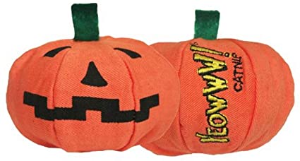 Yeowww Halloween Pumpkin Catnip Toy