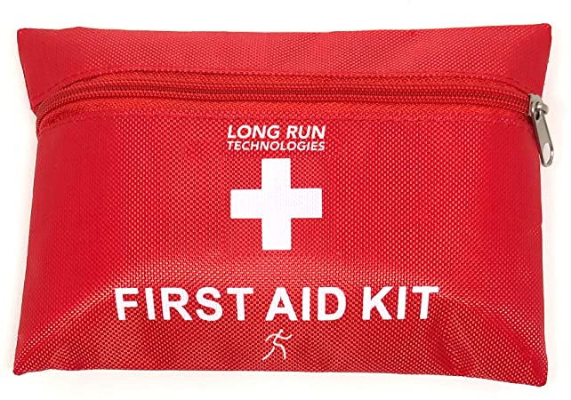 Mini First Aid Kit: For Kids Car Business Travel Home Office Camping Hiking Boat First-Aid Supplies Vehicle Survival Emergency Response Small Compact Scissors Tweezers Bandages Gauze Tape and More