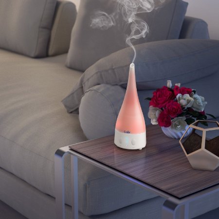 Calily™ Tower Ultrasonic Essential Oil Diffuser Aromatherapy with Relaxing & Soothing Multi-Color LED Light - Perfect for Home, Office, Spa, Etc.
