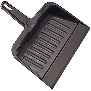 Rubbermaid Comm Prod 2006-28-CHAR Charcoal Hd Dust Pan