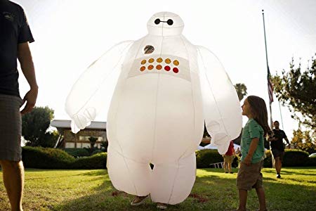 Kooy White Bulb Inflatable Costume Cosplay Halloween