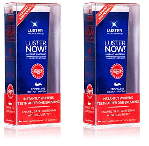 Luster Now! Instant Whitening Toothpaste 4.0 Oz (2 Pack)