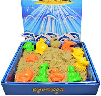 Cool Sand 3D Sandbox – Kinetic Sand For All Ages – Sea Creatures Edition