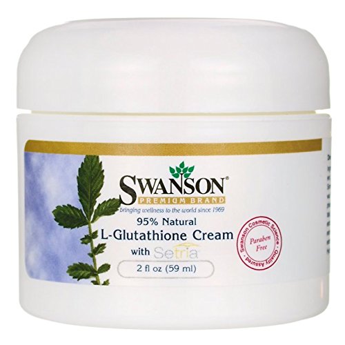 Swanson L-Glutathione Cream with Setria, 95% Natural 2 fl oz (59 ml) Cream