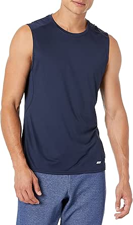 Amazon Essentials mens Tech Stretch Muscle Shirt