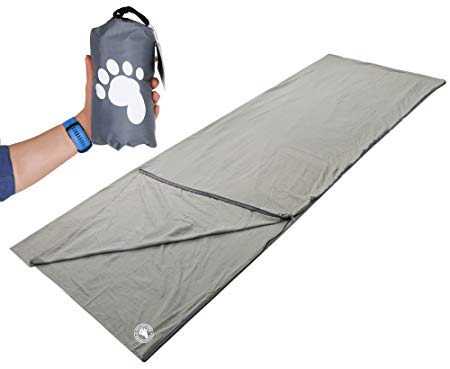 Bigfoot Outdoor Products 100% Cotton Sleeping Bag Liner/Backpacking Travel Sheet