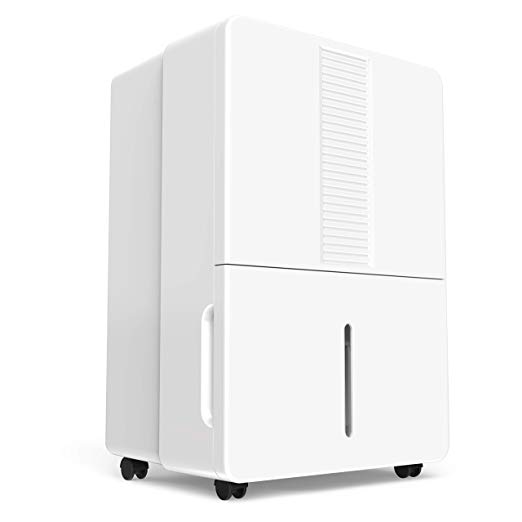 hOmeLabs 30 Pint Dehumidifier Featuring Intelligent Humidity Control - Energy Star Rated, Ideal for Medium-Sized Rooms and Basements to Remove Moisture-Related Mold, Mildew and Allergens