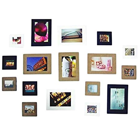 10Pcs Photo Frame, Howstar 3Inch Cute Paper Wall Picture Album Hanging Rope Camp