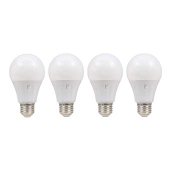 SYVLANIA Smart Home On/Off/Dimmable 60W A19 LED Light Bulb, Soft White (4 Pack) (2 Pack)