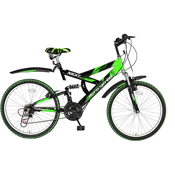 Hero Sprint Next 24T 18 Speed Mountain Bike (Ideal For : 9 to 11 Years )
