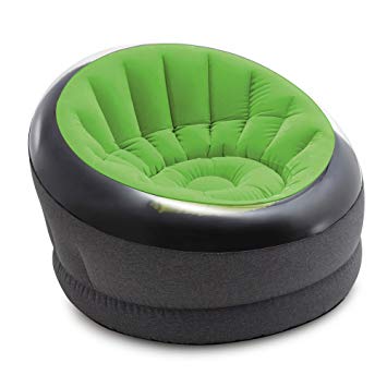 Intex Empire Inflatable Chair, 44" X 43" X 27", Green