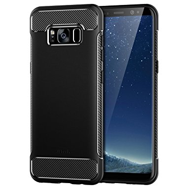 JETech Case for Samsung Galaxy S8 Cover Shock-Absorption, Black