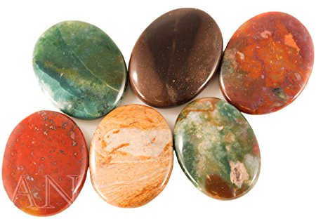Aisev Naturals®- Worry Stones - 6 Pack