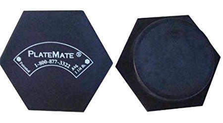 PlateMate Microload Pair 1 1/4 lb. Magnetic Hex Weights