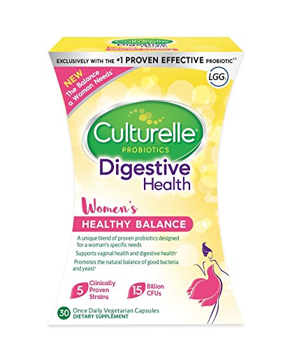 Culturelle® Women’s Healthy Balance Probiotic 30 count, with probiotic strains to support digestive, vaginal and immune health*