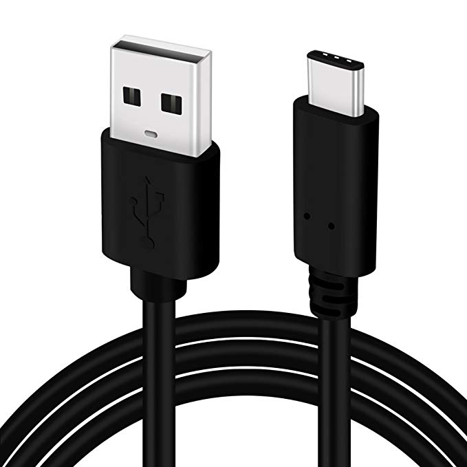 USB-C Cable Extra Thick Fast Charger 3-Pack 4ft,6ft,10ft for Samsung Galaxy S8 S9 S10 X F S8/9/10-Plus Note 8 9 LG G7 G8 V40 Pixel 3 XL 3 Lite Huawei Honor View 20 U12 Moto Z2 Z3 Type-C Cable - Moona