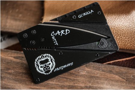 Knife Sized to fit in a wallet : High Quality Fits in Pocket, Survival, or first aid kit Is a Great Tool to have backed with our LIFETIME GUARANTEE