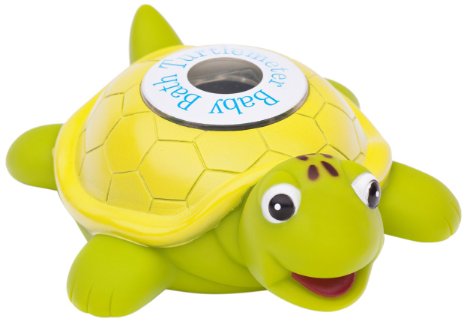 Ozeri Turtlemeter The Baby Bath Floating Turtle Toy and Bath Tub Thermometer