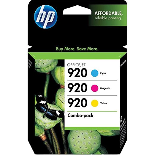 HP 920 Officejet Ink Cartridge Combo-pack CN066FN CN066FN140